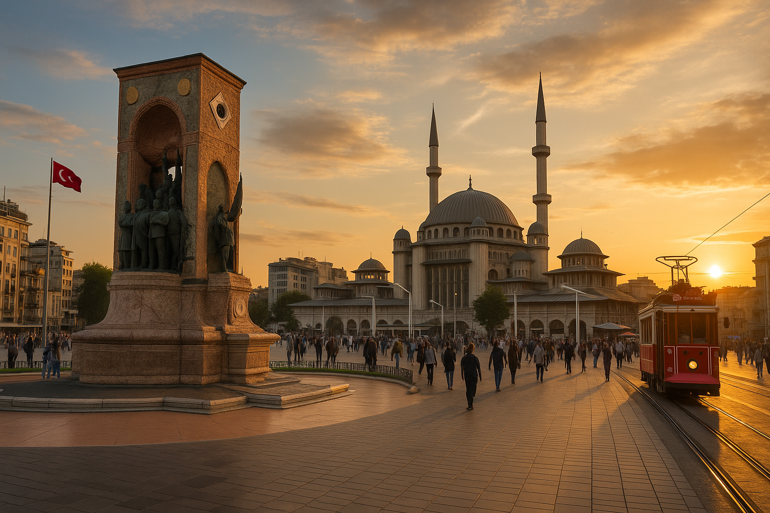 بهترین هتل‌های میدان تکسیم استانبول | اقامتی لوکس و راحت در قلب استانبول