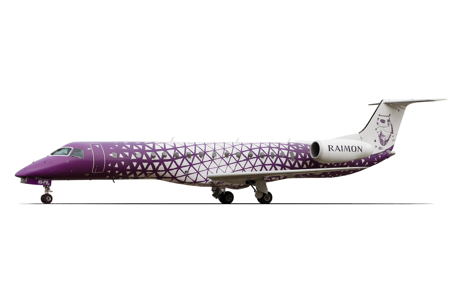 نمای جانبی هواپیمای رایمون در حال پروازبهترین شرکت‌های هواپیمایی ایران