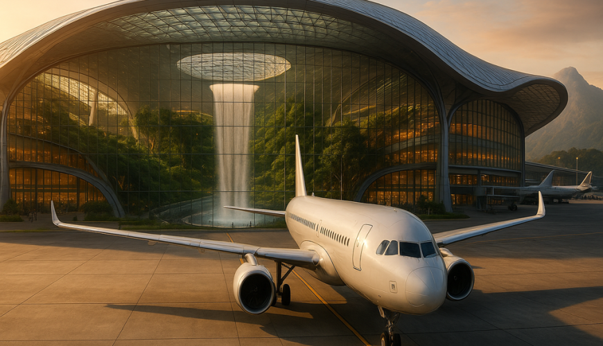 معرفی ۸ فرودگاه شگفت‌انگیز دنیا