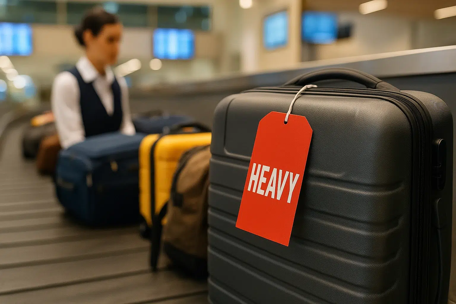 هزینه اضافه بار و میزان بار مجاز ایرلاین‌ها روی تسمه نقاله فرودگاه