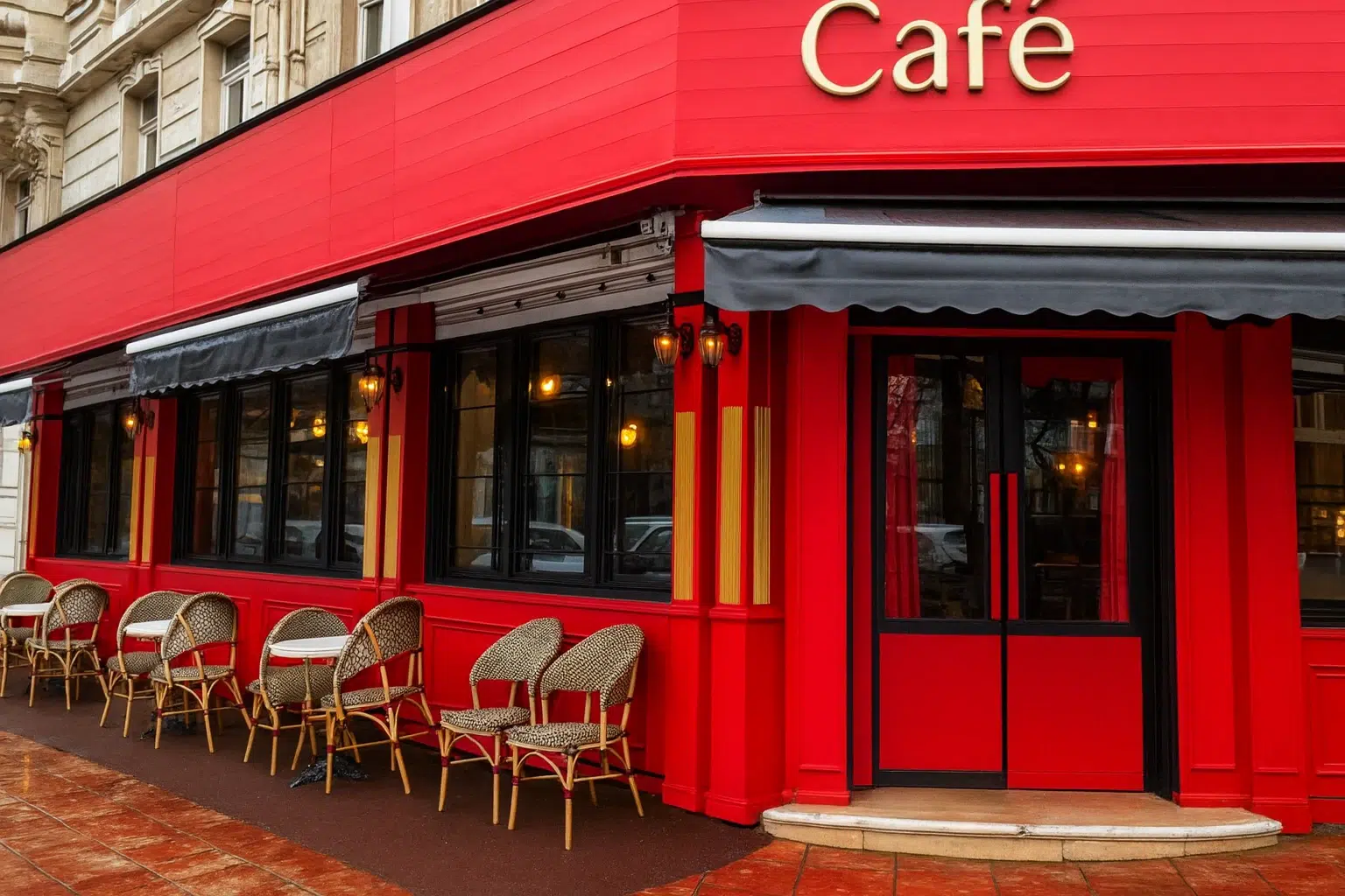 فضای دنج و هنری کافه کولی رشت با طراحی خاص داخلی