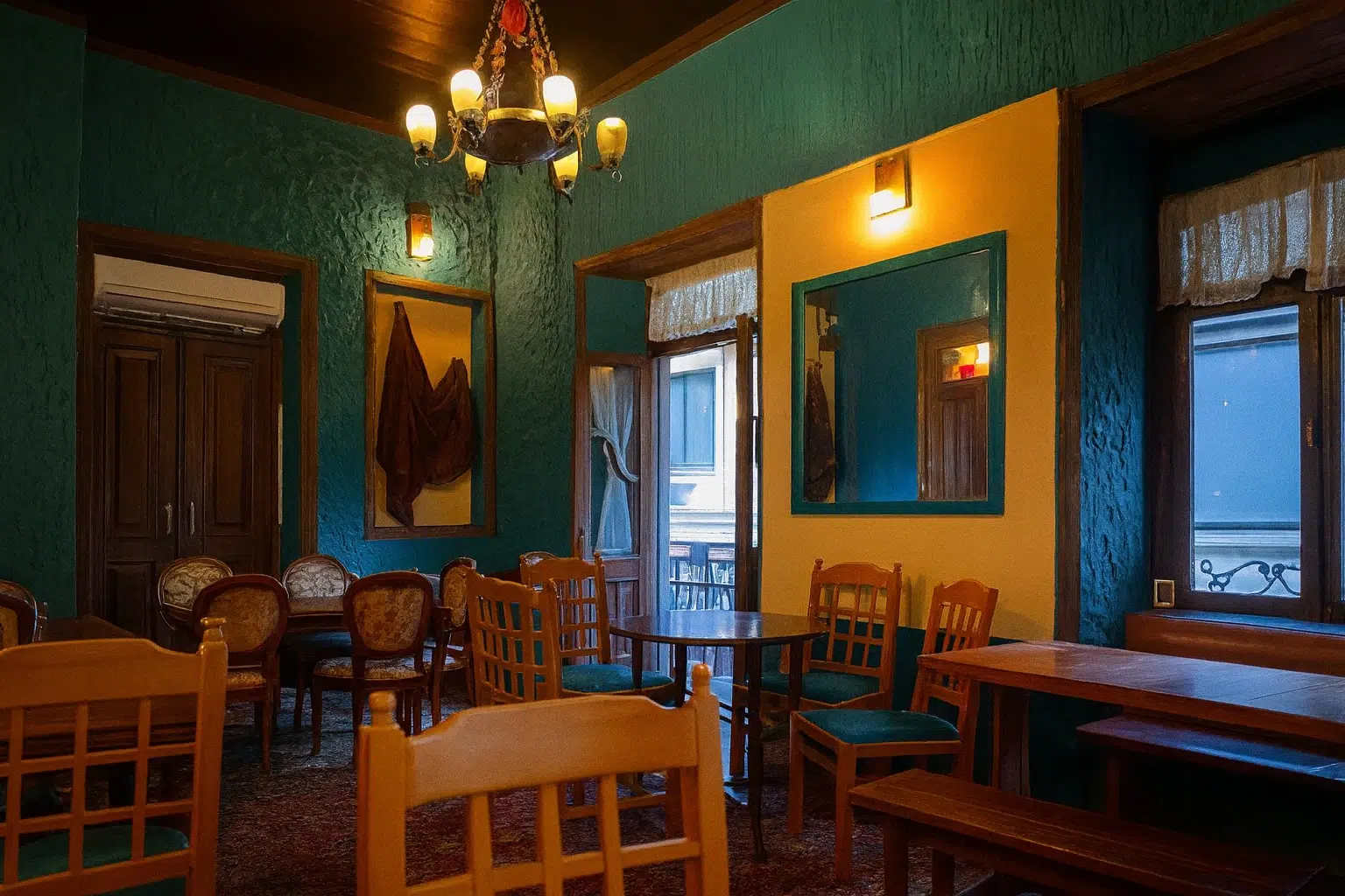 فضای سنتی و آرامش‌بخش کافه ترنج رشت با طراحی الهام‌گرفته از معماری ایرانی