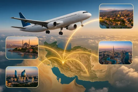 ارزان‌ترین بلیط هواپیما خارجی به کدام کشور است؟