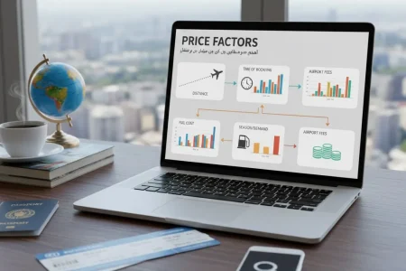 عوامل موثر در قیمت بلیط هواپیما
