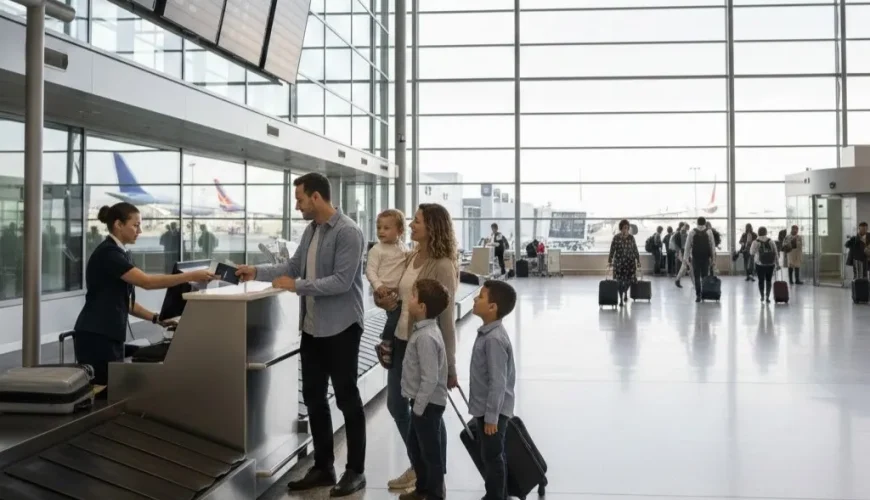 سوار شدن به هواپیما و حضور مسافران در فرودگاه قبل از پرواز