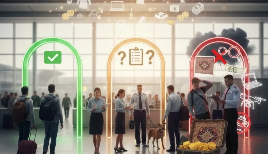 قوانین لوازم الکترونیکی همراه مسافر