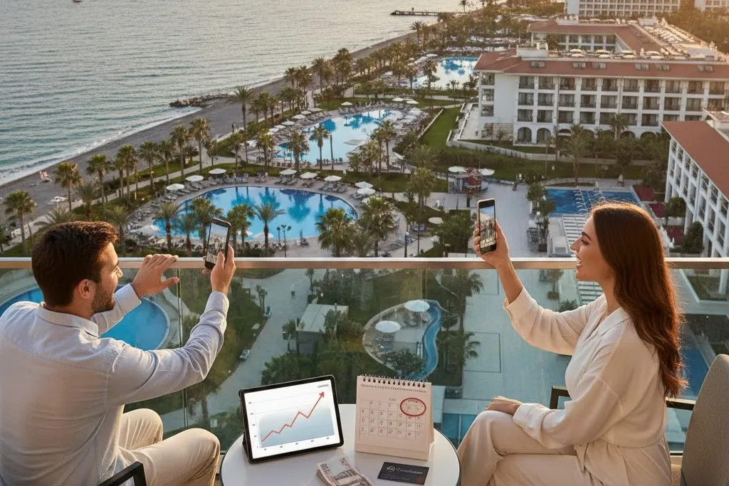 بهترین زمان خرید تور آنتالیا برای نوروز ۱۴۰۵ 5 ساحل آنتالیا نوروز ۱۴۰۵