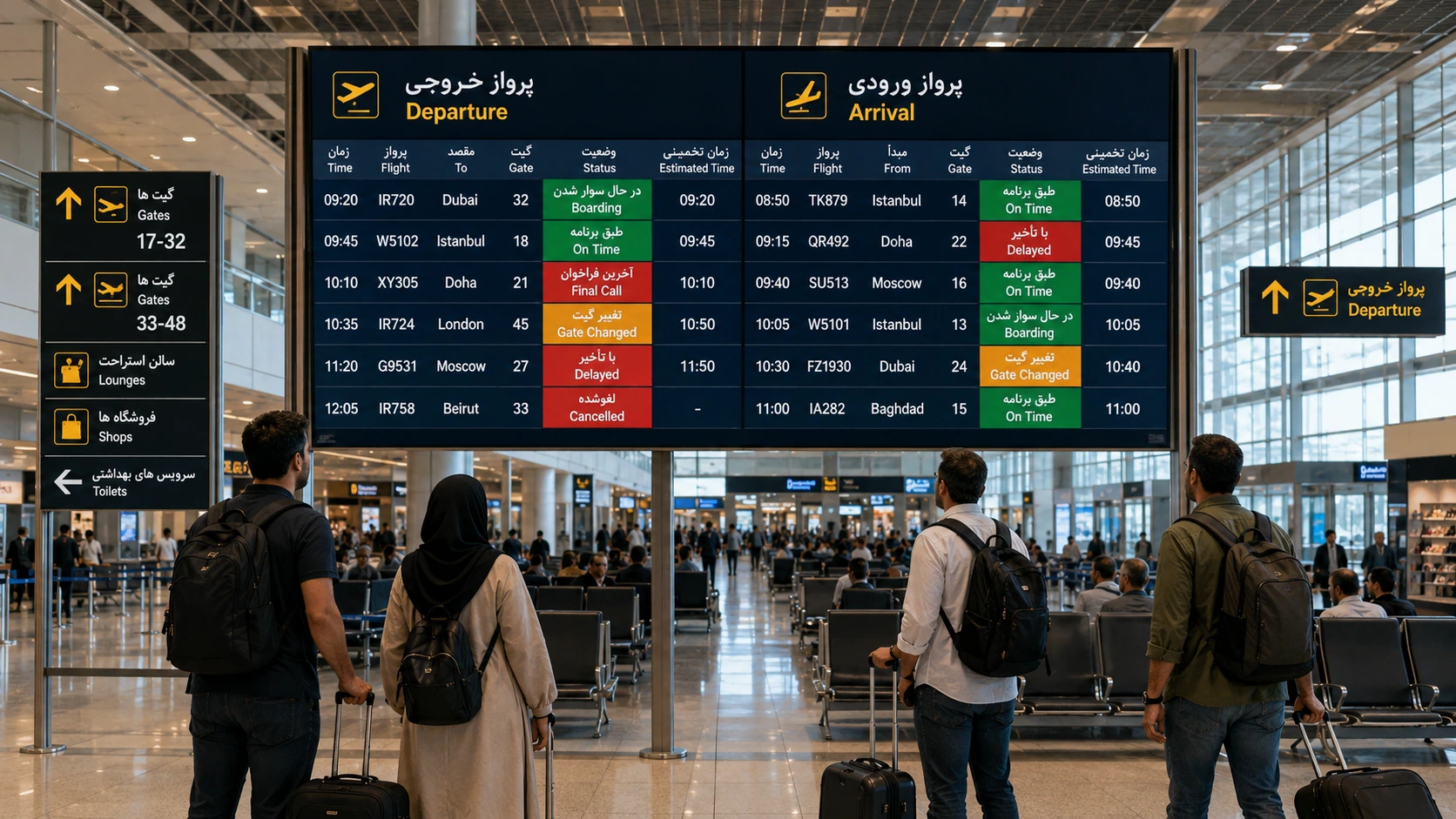Window Seat صندلی کنار پنجره اصطلاحات فرودگاهی