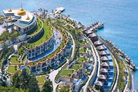 تور هوایی بدروم هتل THE PLAZA BODRUM