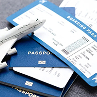 خرید سفر اقساطی با تورلیدر؛ آسون، سریع، بدون ضامن! 13 background fly ticket